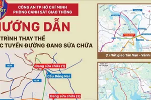 Công an TP.HCM hướng dẫn lộ trình thay thế nút giao Vành đai 3 + Tân Vạn