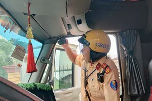 Cục CSGT ra thông báo đối với xe kinh doanh vận tải