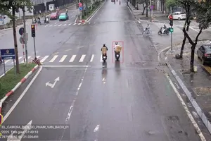Camera AI tiếp tục ghi nhận hàng loạt lỗi vi phạm của ô tô, xe máy