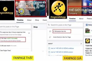 Cảnh báo giả mạo Thế Giới Di Động giảm giá iPhone