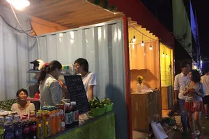 Sài Gòn có thêm khu mua sắm giải trí container