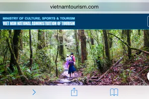 Ra mắt web du lịch mới với 7 ngôn ngữ