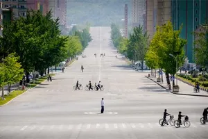 Thành phố Kaesong ở phía nam Triều Tiên. Ảnh: VNE