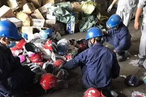 TP.HCM tiêu hủy lô hàng nhập lậu hơn 2 tỷ đồng