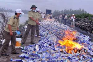 Cả nước chỉ Long An tiêu hủy được thuốc lá lậu, vì sao?