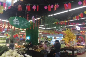 Siêu thị vắng khách ngày vía Thần tài