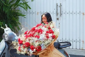 Hoa giá 'khủng' không còn được lựa chọn cho ngày 20-10