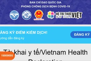 'Check-in' y tế bằng mã QR code tại các cơ sở du lịch
