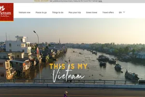 Website du lịch Việt Nam sắp về lại Tổng Cục Du lịch