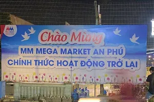 Siêu thị MM Mega Market An Phú chính thức được gỡ phong tỏa