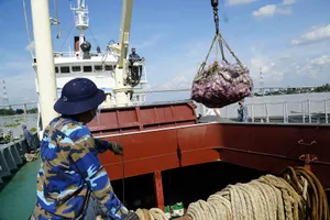 Tặng 27 tấn nông sản, 10.000 khẩu trang cho tuyến đầu chống dịch