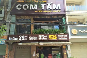Cơm tấm, trà sữa, cà phê thương hiệu lớn mở bán mang đi 