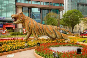 Đường hoa Nguyễn Huệ 2022 tiếp tục mở cửa đến mùng 6 Tết