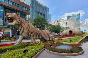 Đường hoa Nguyễn Huệ 2022 chính thức dừng phục vụ khách tham quan