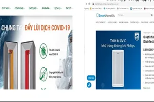 Máy điều hòa nhiệt độ, đèn chiếu sáng...diệt COVID-19?