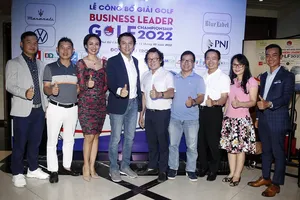 200 doanh nhân thi đấu golf ủng hộ quỹ tấm lòng vàng