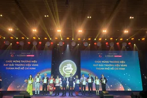 TP.HCM tôn vinh 45 doanh nghiệp đạt giải thưởng Thương hiệu Vàng 2022