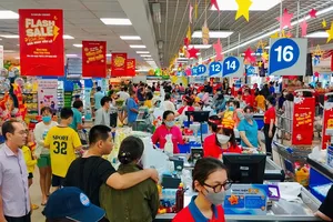 Sức mua tại các siêu thị dịp lễ Quốc khánh 2-9 tăng cao