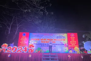 Phòng Văn hóa và Thông tin quận Tân Bình phát biểu. ẢNH: TÚ UYÊN