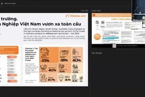 Nhiều nhà mua hàng Mỹ, Pháp tìm kiếm hàng hóa 'Made in Vietnam' trên Alibaba