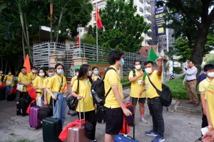 Bạn trẻ hào hứng tham gia trại hè Thanh thiếu niên kiều bào và Tuổi trẻ TP năm 2022