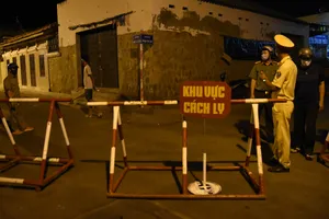 Hình ảnh cách ly nơi có nhiều bệnh nhân COVID-19 ở Bình Thuận