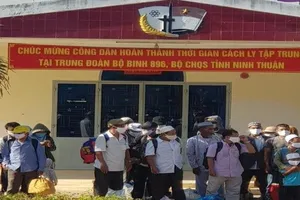 Ninh Thuận: 40 người kết thúc thời gian cách ly COVID-19