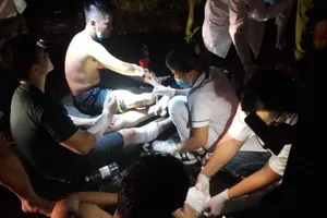 33 cảnh sát bị thương khi chữa cháy ở Khu chế xuất Tân Thuận 