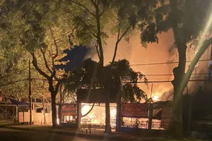 Quán cà phê ở Thủ Đức nghi bị phóng hỏa