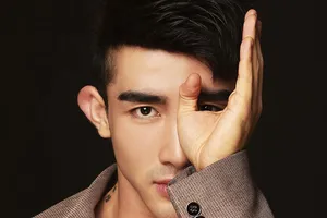 Lục Triều Vỹ, nghi can môi giới mại dâm. Hình trên Facebook của Lục Triều Vỹ