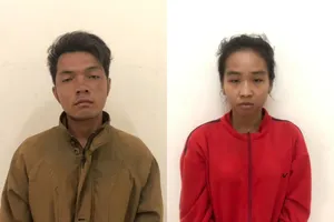 Đôi nam nữ dẫn theo hai con nhỏ đi cướp giật tài sản