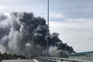 Công an TP.HCM điều tra vụ cháy Công ty thực phẩm tại Nhà Bè 