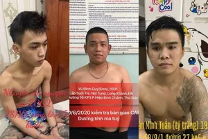 Công an quận Tân Bình vừa triệt phá băng nhóm chuyên trộm xe máy xịn trên địa bàn TP.HCM. Ảnh: TS