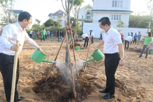 TP Thủ Đức ra quân trồng cây xanh