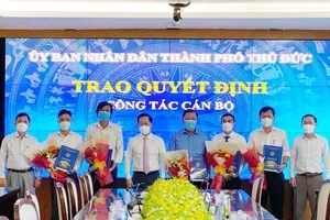 TP Thủ Đức điều động, bổ nhiệm nhiều chức vụ lãnh đạo, quản lý