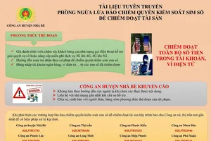 Thủ đoạn kiểm soát thẻ sim điện thoại để chiếm đoạt tài sản