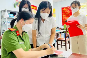 Công an TP Thủ Đức thông báo lịch làm CCCD cho học sinh