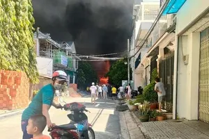 Vụ cháy bãi xe tang vật ở Thủ Đức: Bãi xe thuộc phòng CSGT Công an TP.HCM