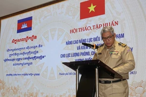 Việt Nam tập huấn năng lực điều tra và kiểm soát ma tuý cho Campuchia