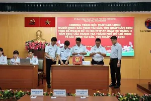 Bốc thăm chọn được 266 người của 22 cơ quan để xác minh tài sản, thu nhập