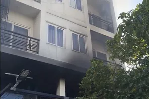 Cháy toà nhà có 9 người nước ngoài đang thuê ở tại phường Thảo Điền