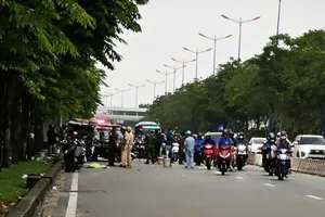 Người phụ nữ bán hoa ở TP Thủ Đức bị xe tông tử vong