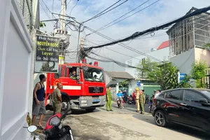 Nơi xuất phát ngọn lửa trong vụ cháy nhà trọ ở Thủ Đức