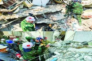 Cứu nạn - cứu hộ, Công binh Việt Nam đi trước về sau!