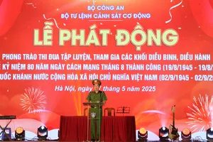 Lực lượng Công an nhân dân quyết tâm hoàn thành xuất sắc nhiệm vụ A80