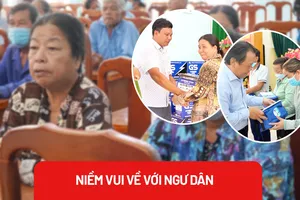 Niềm vui về với ngư dân huyện Cần Giờ, TP.HCM