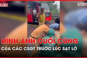 Video: Hình ảnh các chiến sĩ chốt CSGT đèo Bảo Lộc trước lúc hy sinh
