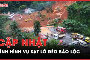Tin mới nhất vụ sạt lở đèo Bảo Lộc
