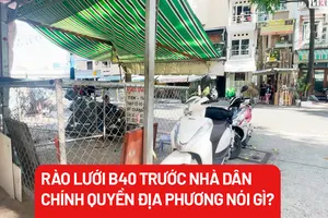 Dân khổ vì rào chắn ngang nhà, chính quyền địa phương nói gì?
