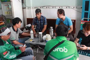 TP.HCM: Xuất hiện 'Điểm dừng chân' nghỉ ngơi miễn phí cho các bác tài xế xe ôm